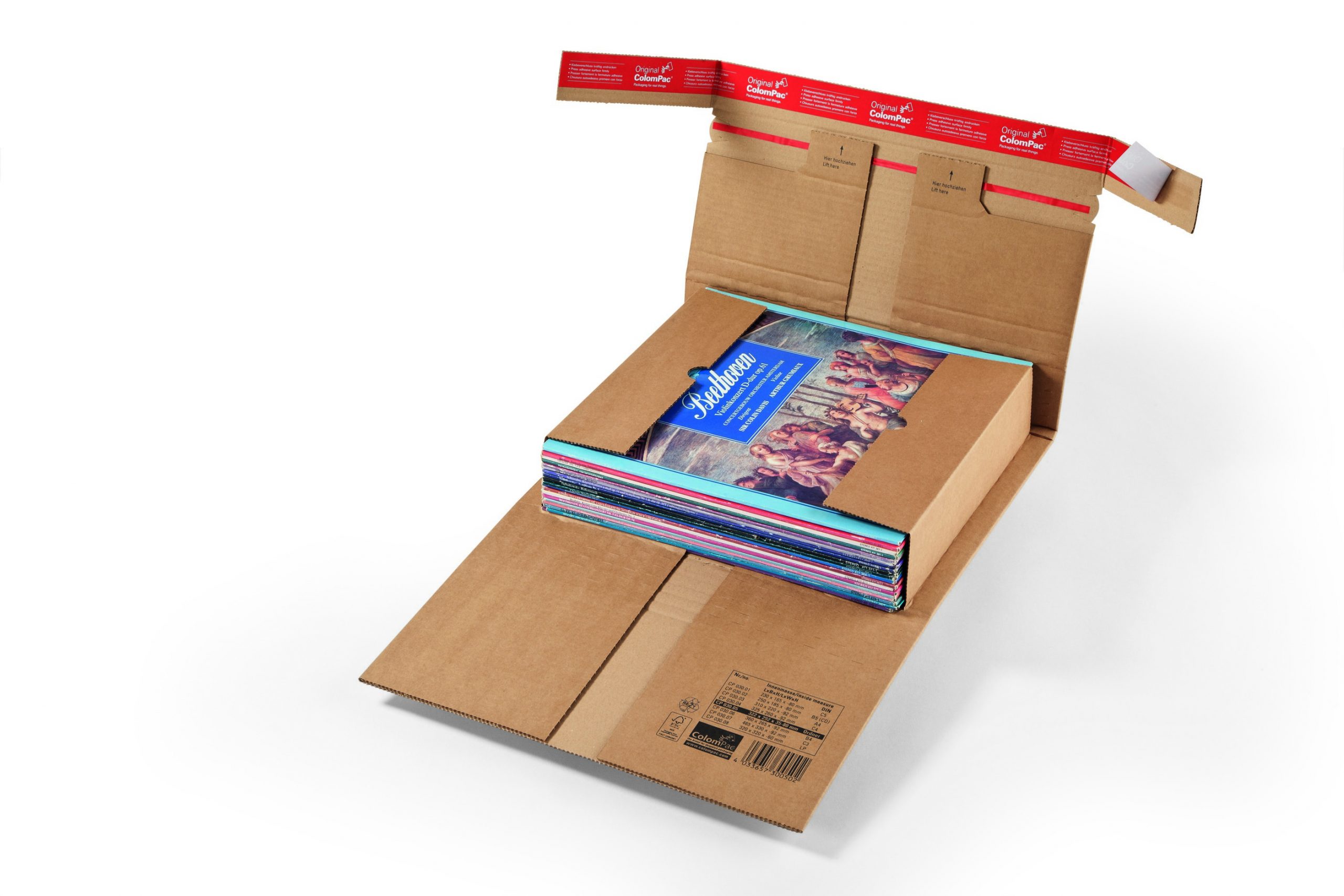 Colompac boek-universele verpakking extra sterk CP 30.05