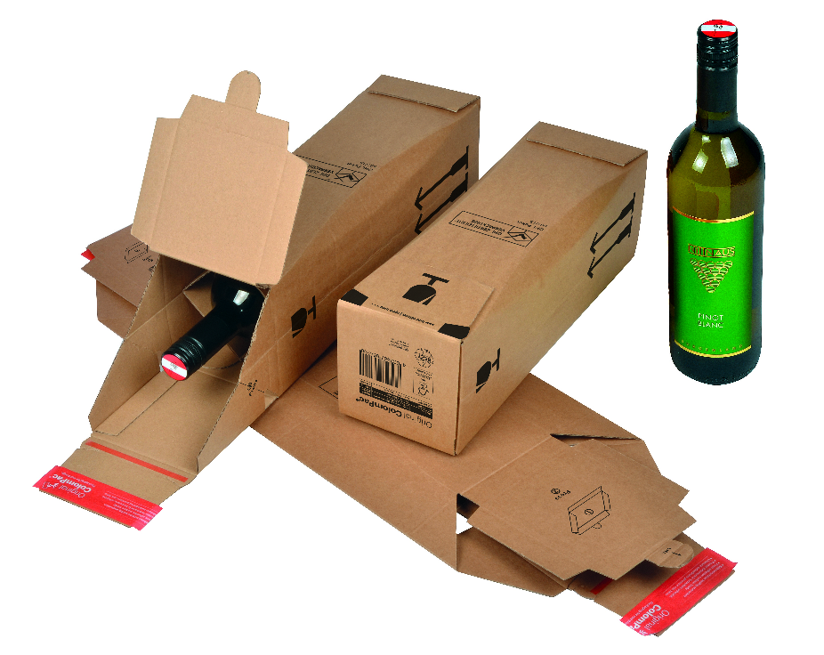 Colompac wijnfles doos CP 181.101